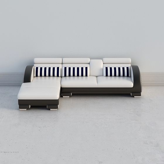 Urban Comfort 3D Model Sofa