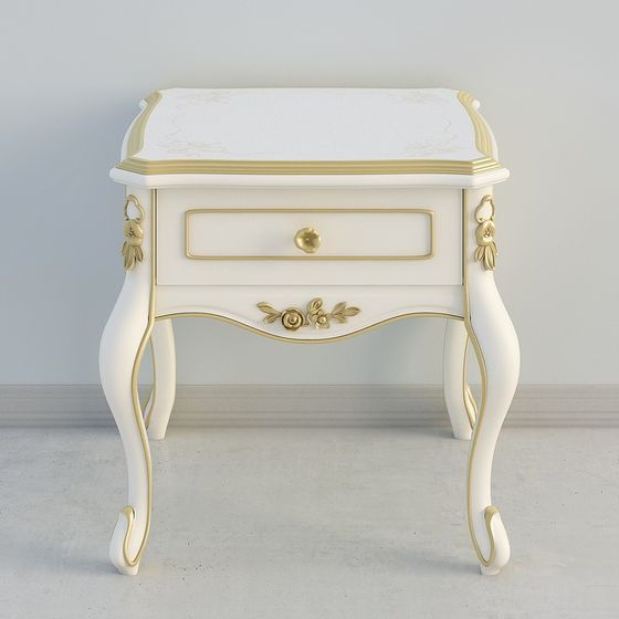 Royal Elegance Nightstand 3D model