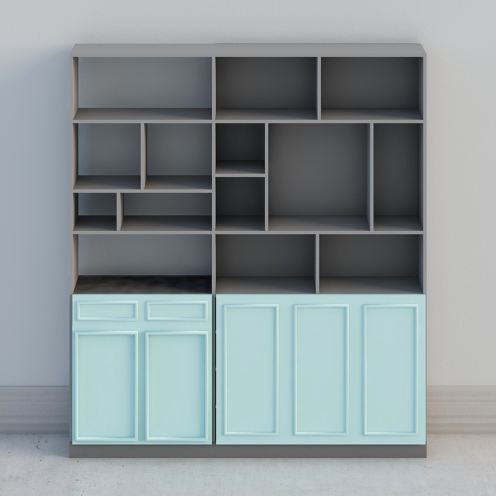 Shelf Cabinet Combined Cabinet