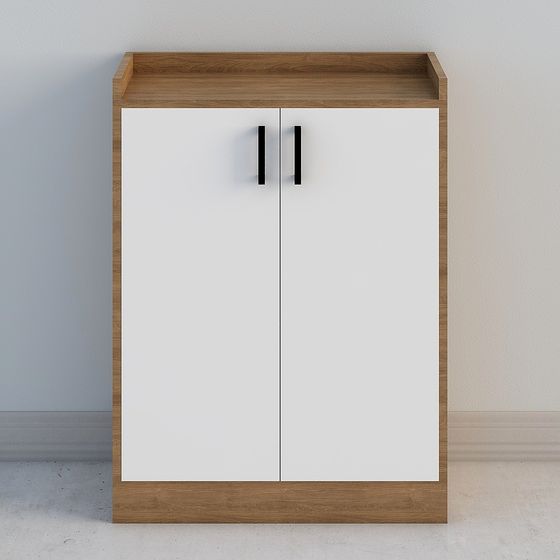 Urban Corner Storage Cabinet 3D model for Modern Spaces