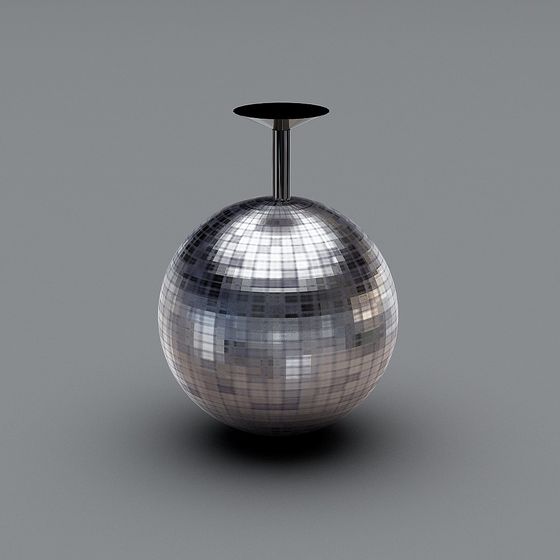 Mirrored Sphere Vase 3D model