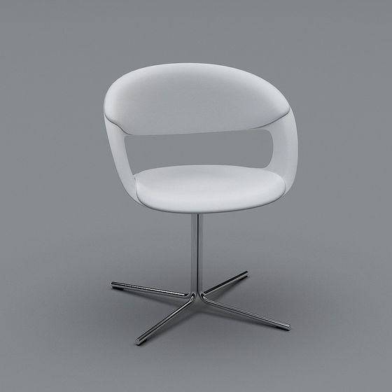 Streamlined Office Chair 3D model