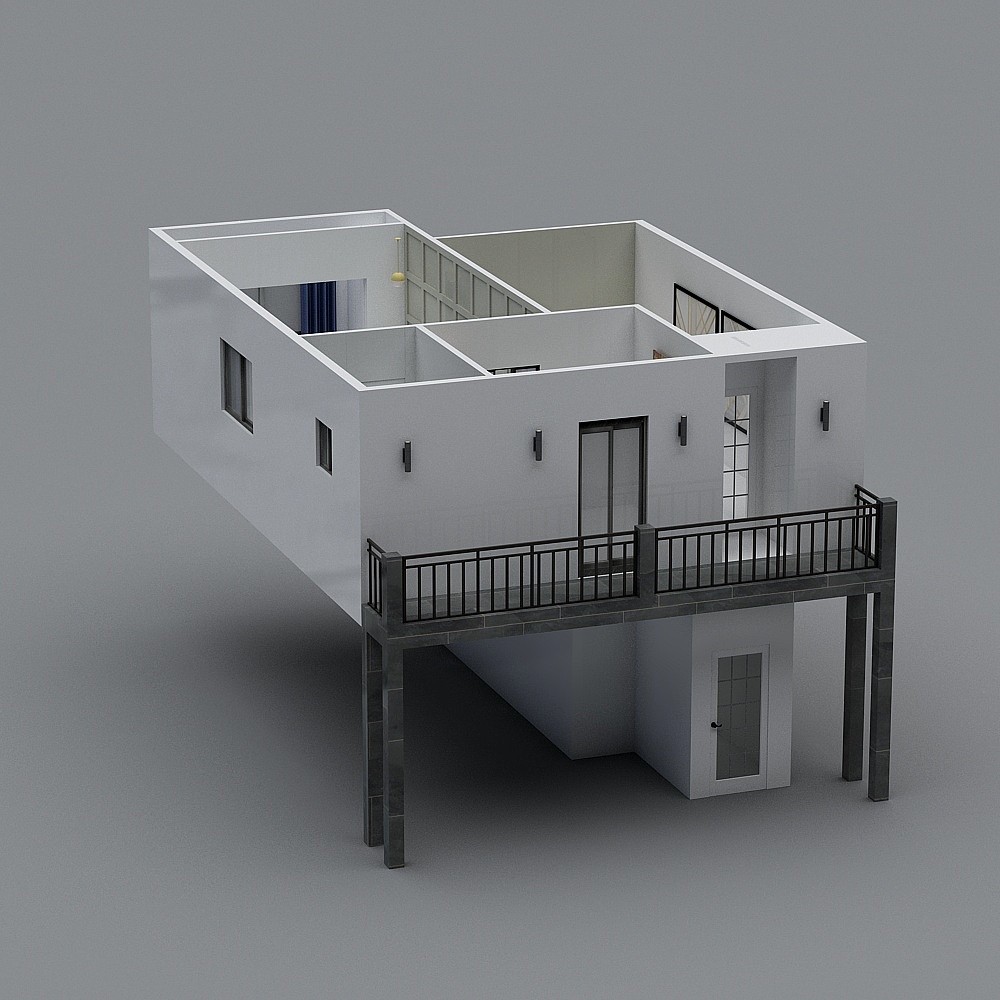 Flat 2 - duplex 11.skp