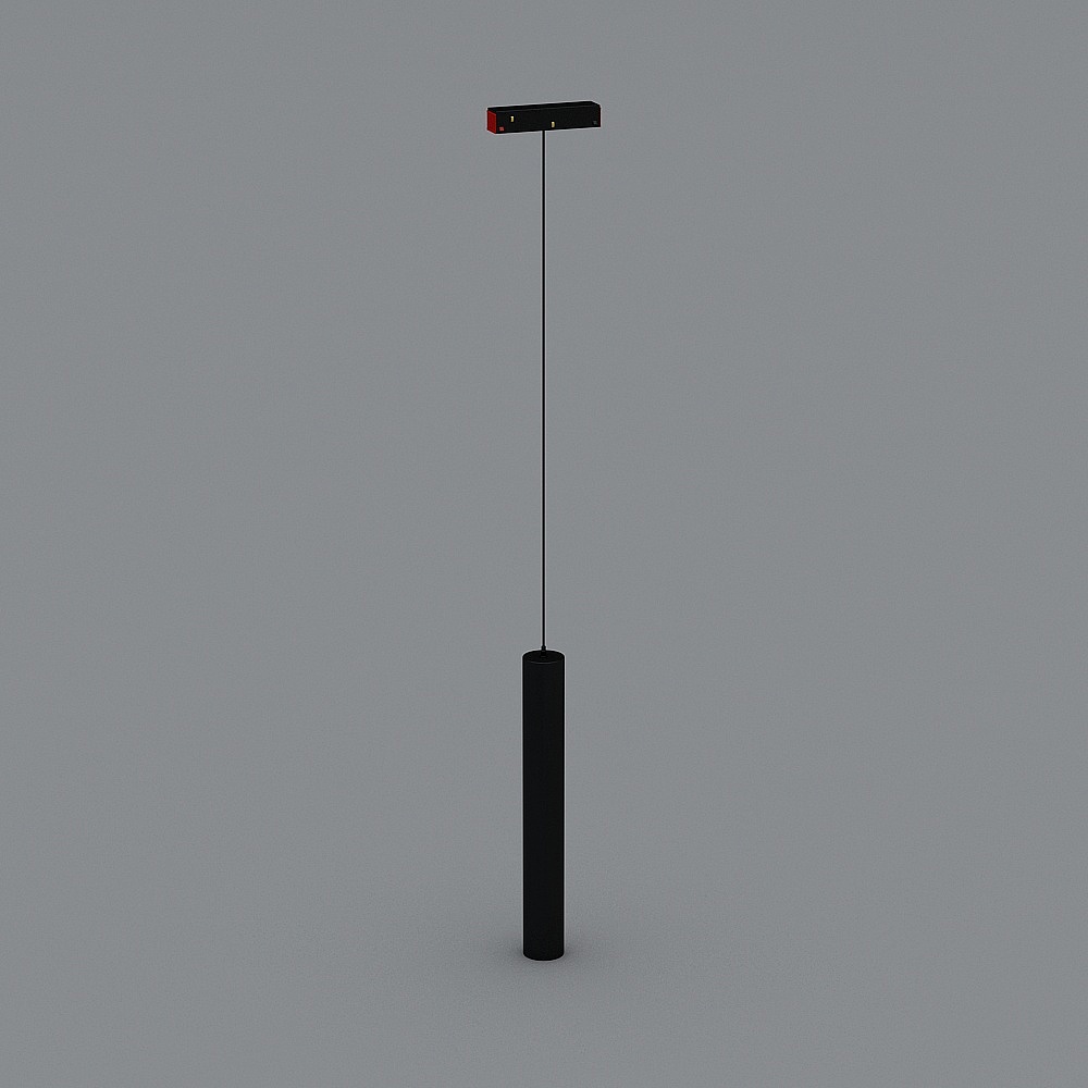 Magnetic track light