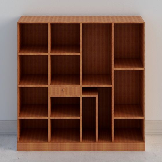 Modular Bookshelf 3D Model Design