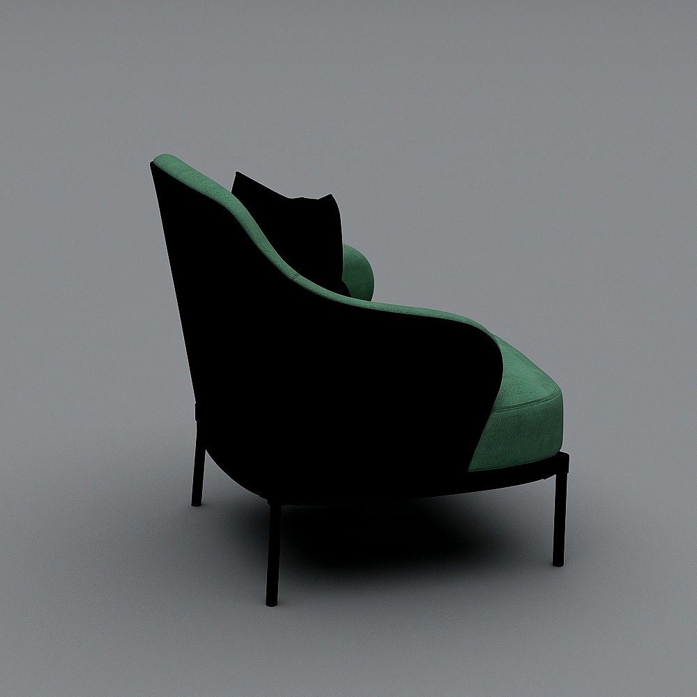 JS1907-Green-Leisure Chair