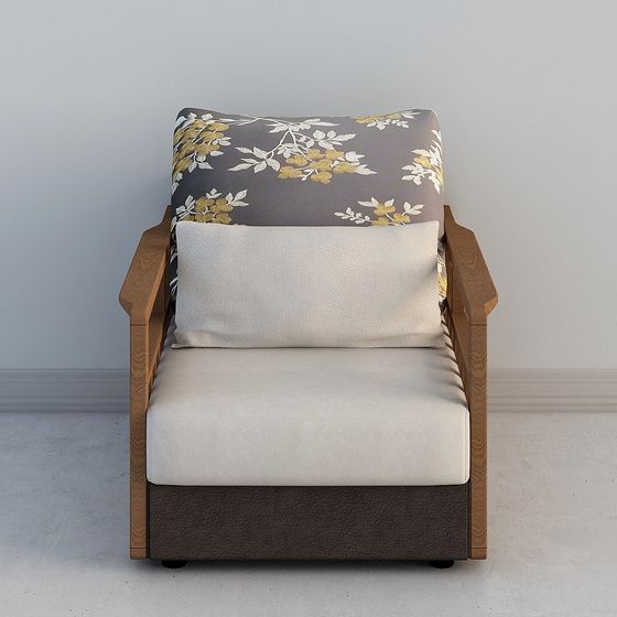 Cozy Retreat 3D model Chair for Modern Home Design