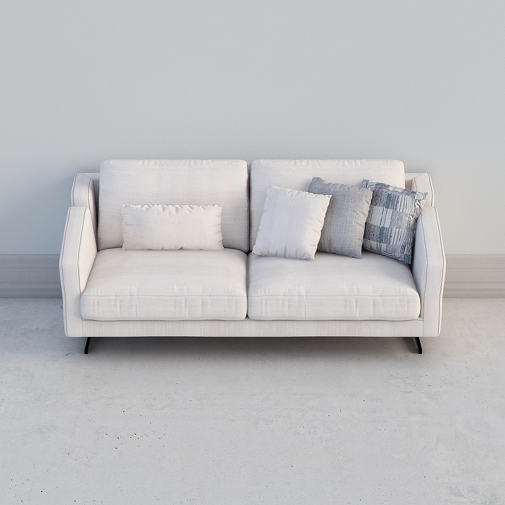 C50 Bianco Matrimoniale 3 Divani, J016-B10-K122-SF