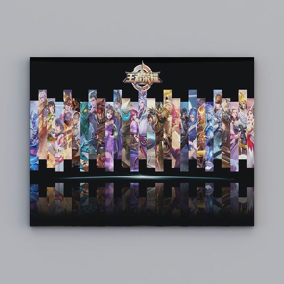 Honor of Kings Heroes Compilation 3D model