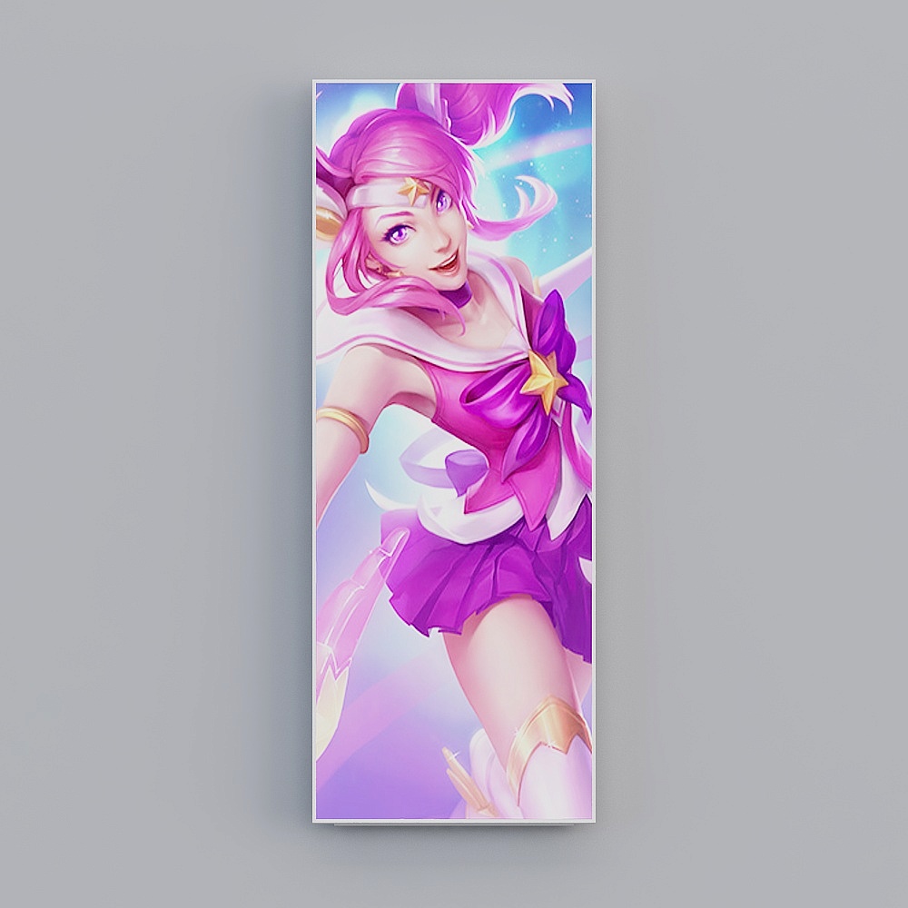 Magical Low-Poly Princess 3D model