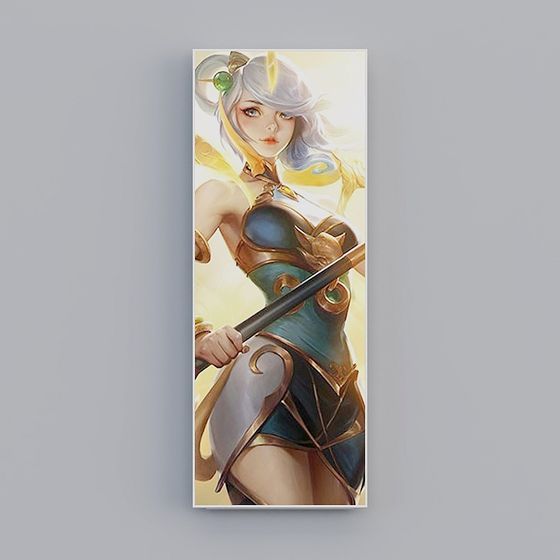 The Light Warrior 3D model for Creative Projects