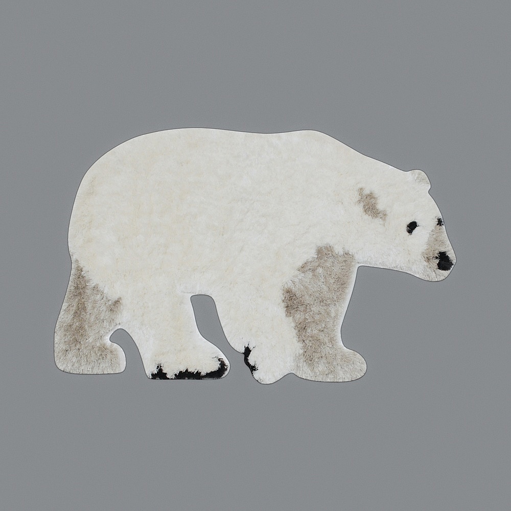 carpet for children's room polar bear