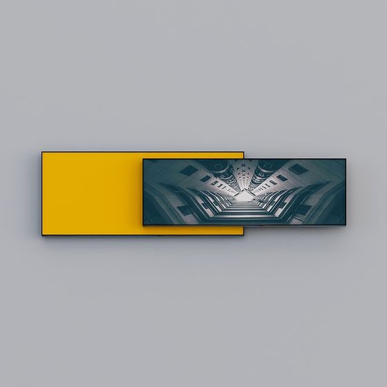 Futuristic Corridor 3D model