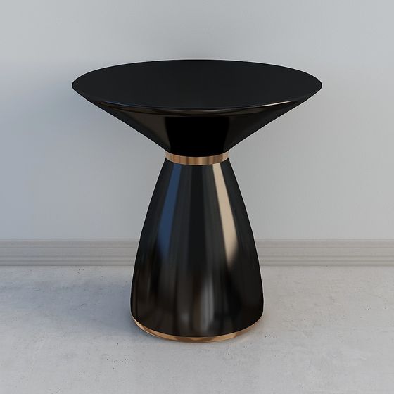 Luminous Round Table 3D model