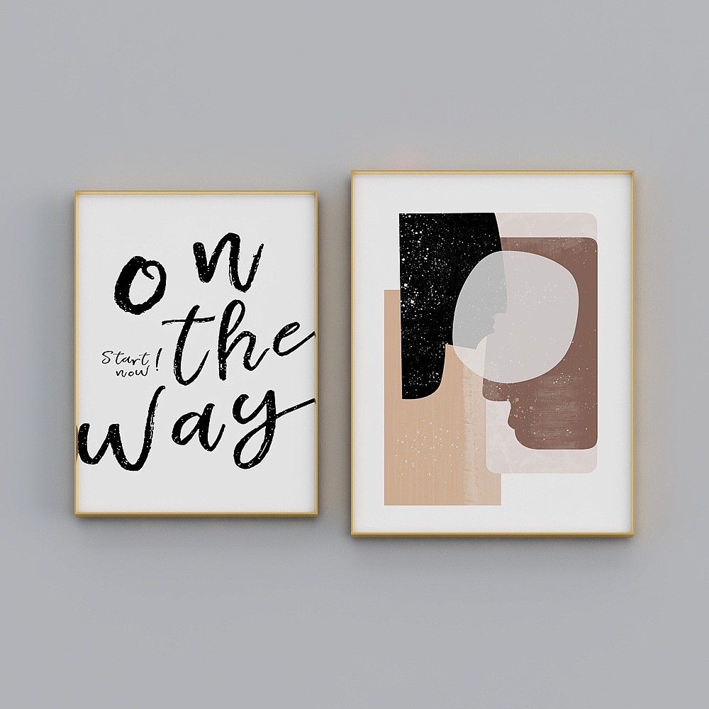 Decorative Painting for Modern Living Room