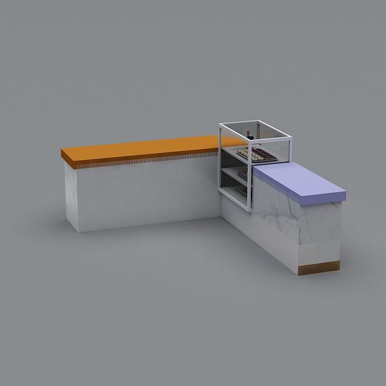 Urban Dessert Corner 3D model