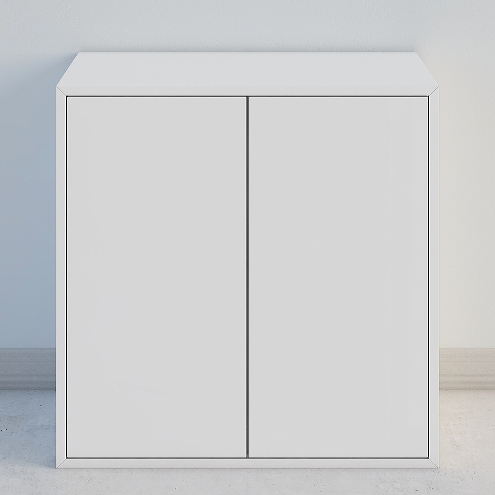 Eket double doors white_no feet
