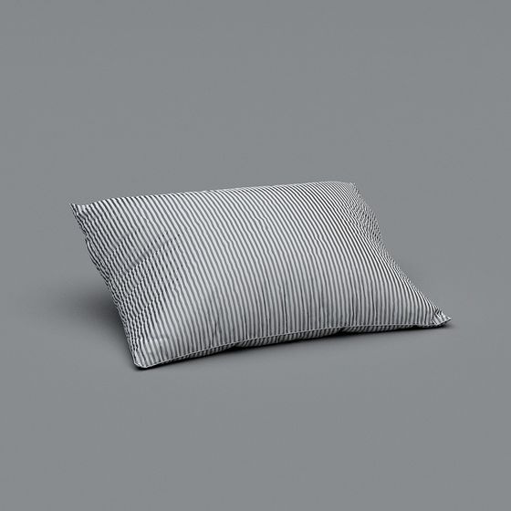 Elegant Low-Poly Pillow 3D Model for Cozy Spaces