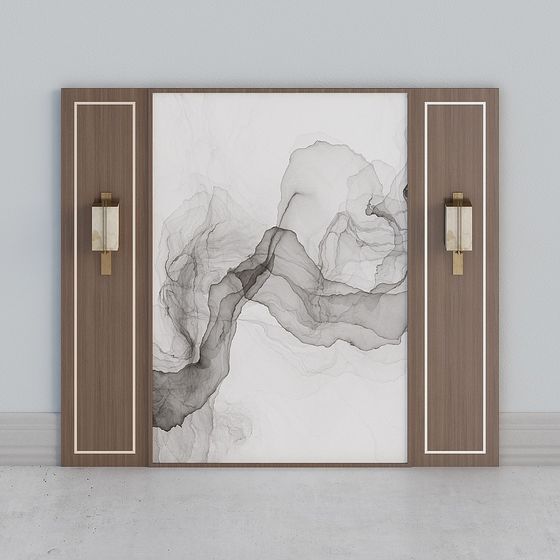 Abstract Art Door 3D model