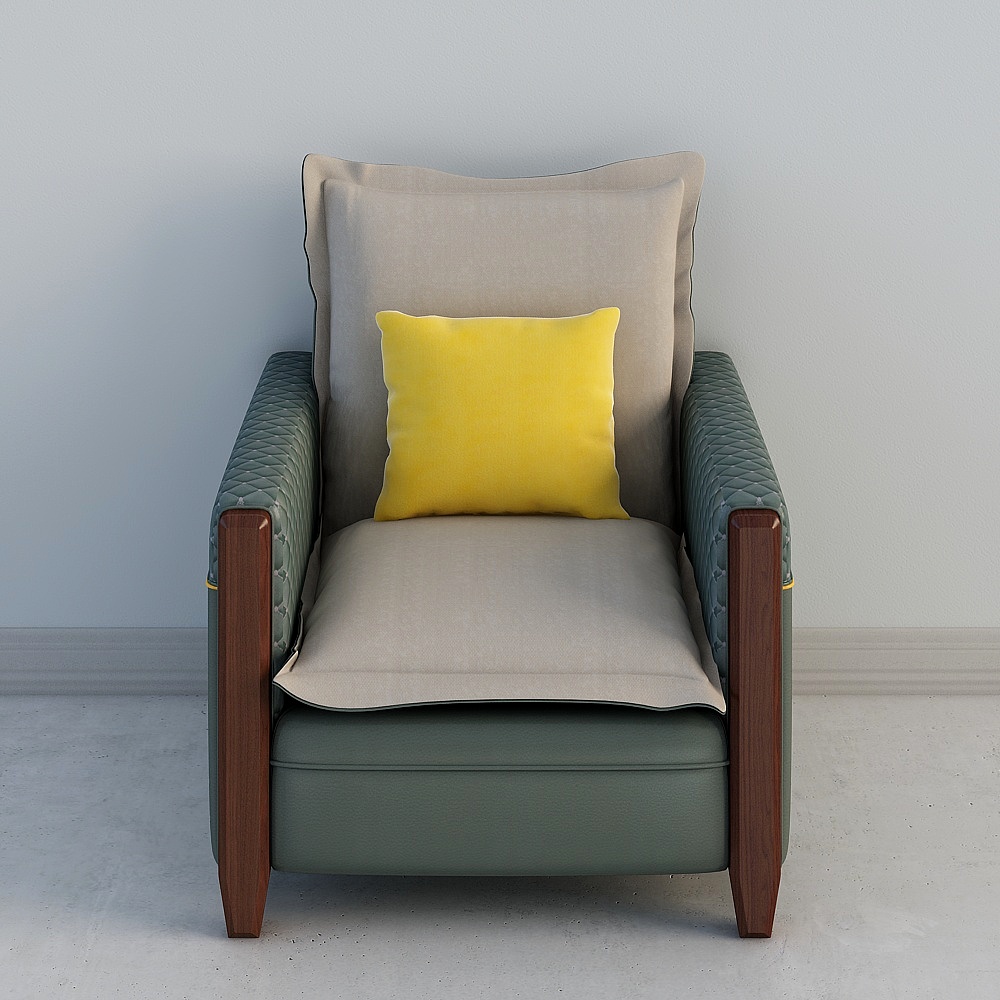 Cozy Retreat Chair 3D model