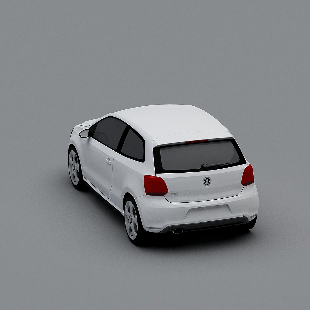 Urban Voyager Low-Poly 3D Model