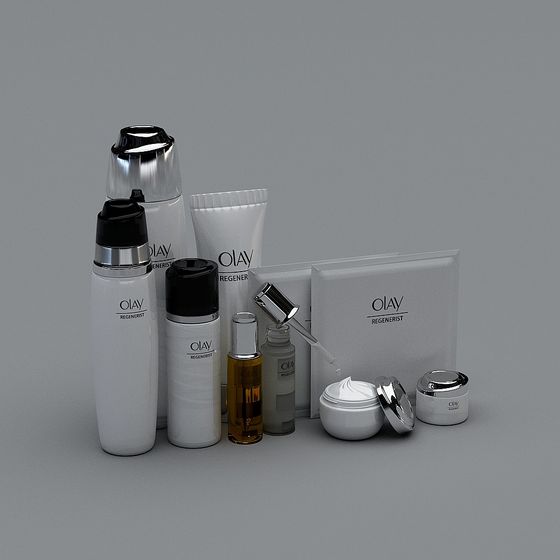 Olay Regenerist Skincare Series 3D model