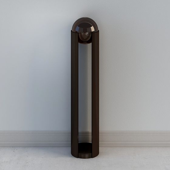 Sphere Cylinder Low-Poly 3D Model