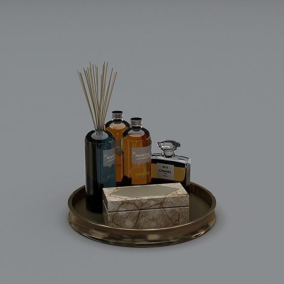 Luxurious Scent Tray 3D model