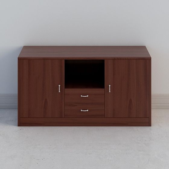 Modern Minimalist TV Cabinet 3D model