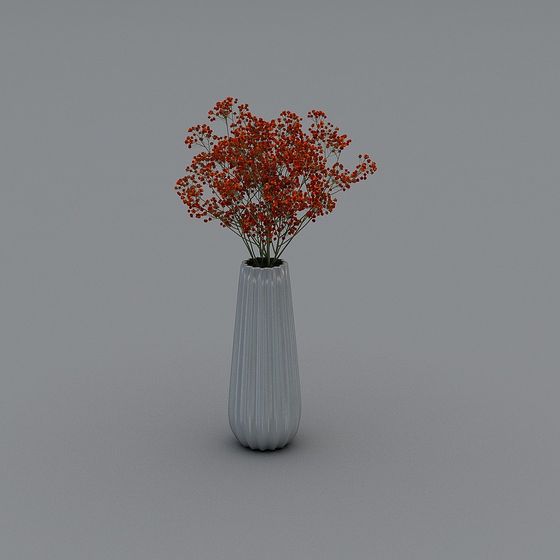 Autumn Vase 3D model