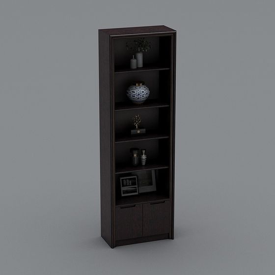 Urban Elegance Bookshelf 3D model