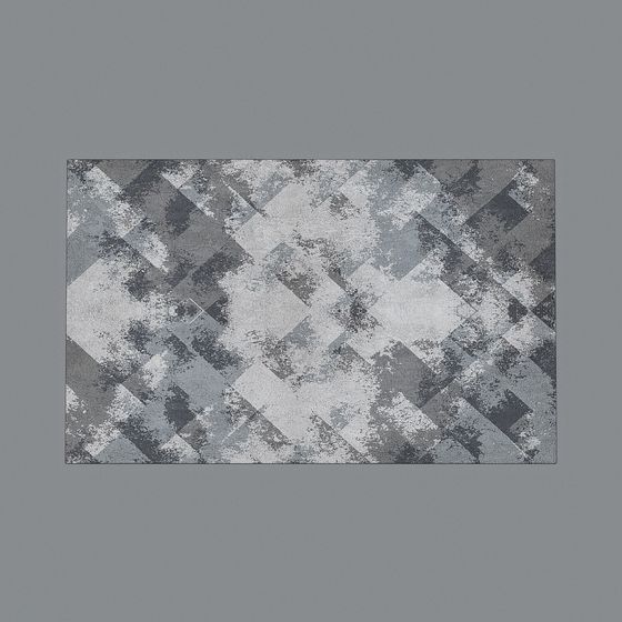Abstract Geometric Carpet 3D model