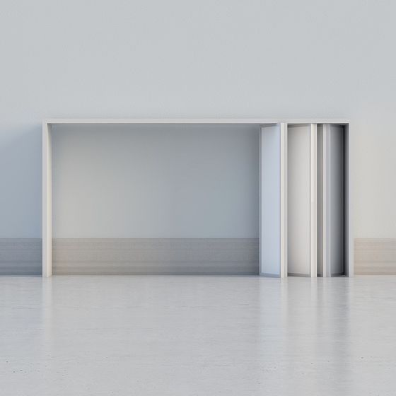 Modern Minimalist Door Frame 3D model