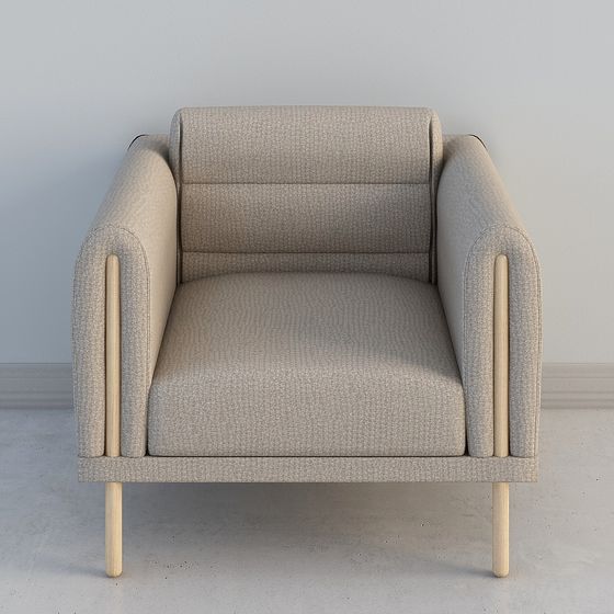 Urban Sofa 3D model - Modern Minimalist Design