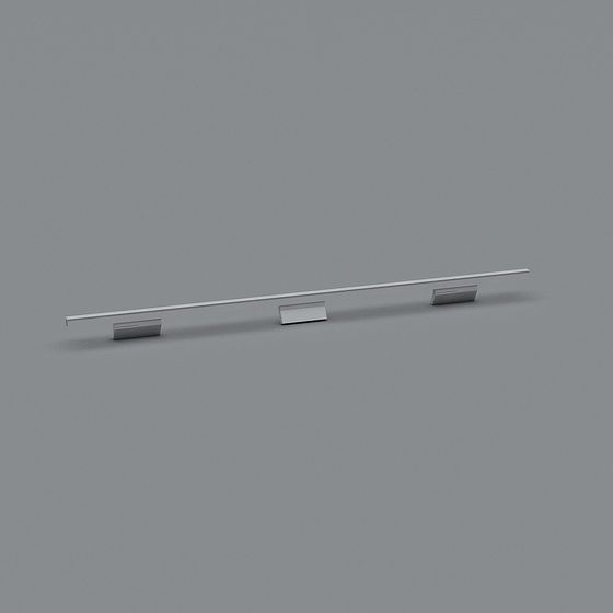 Stylish Low-Polygon Balance Beam 3D Model