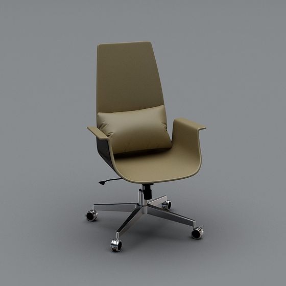 Modern Minimalist Office Chair 3D model