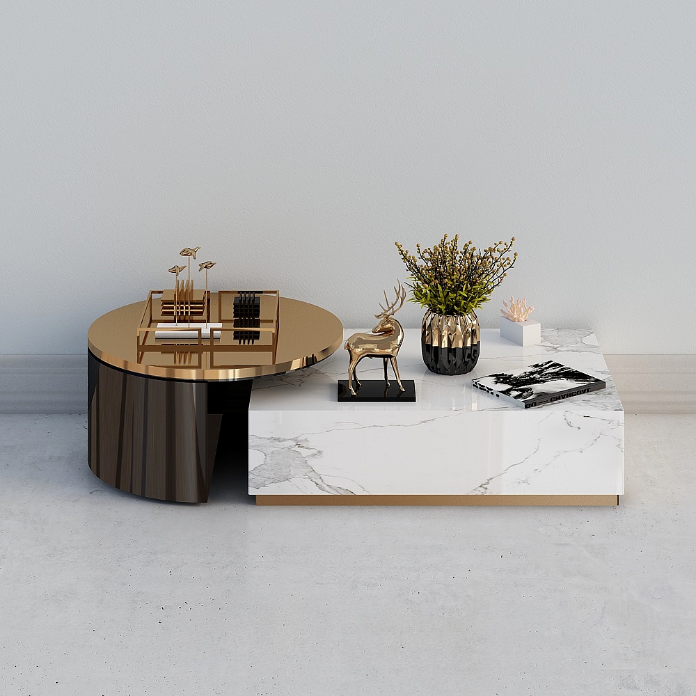 Table basse de luxe lumineux