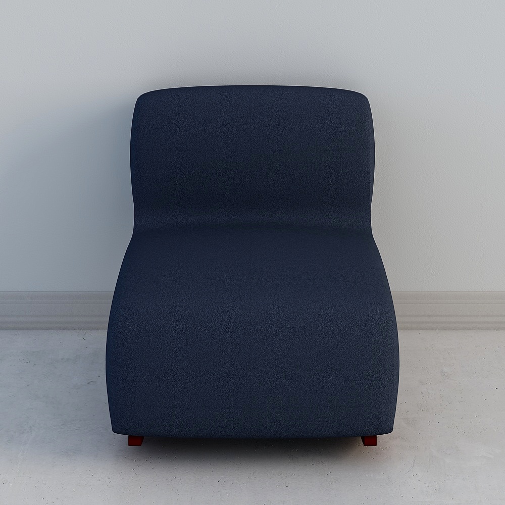 Comfortable Corner Chair 3D model