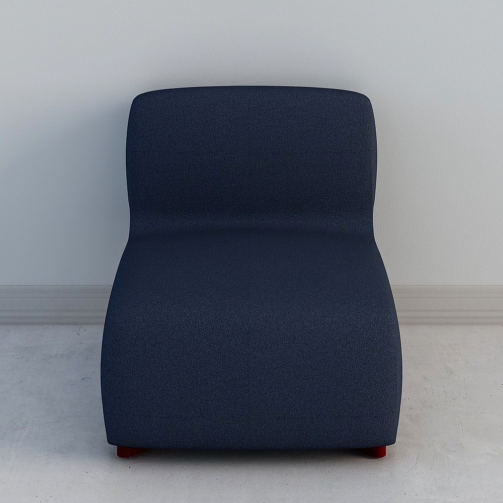 Comfort Corner Chair 3D Model