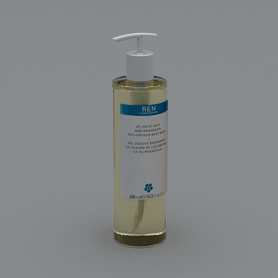 Elegant Bottle Body Wash 3D model
