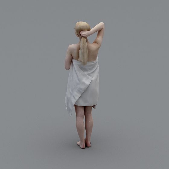 Morning Light After Bath 3D model