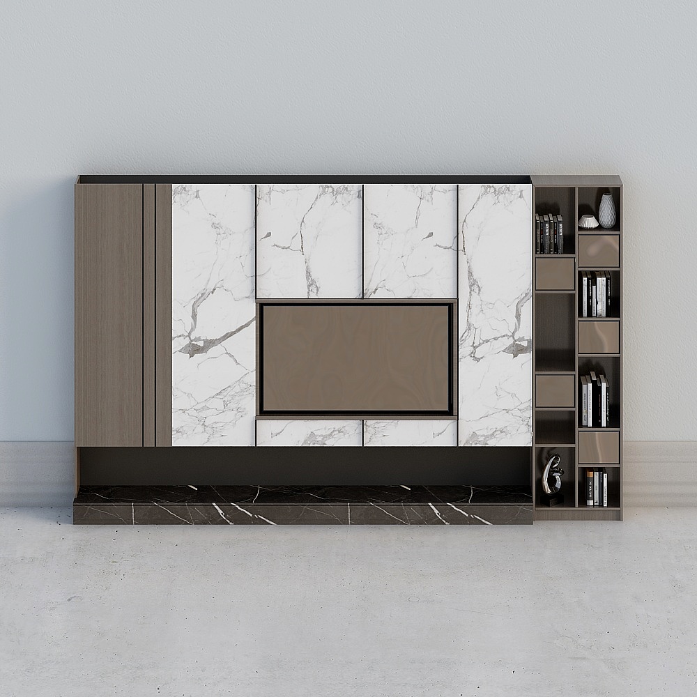 กำแพงพื้นหลังทีวี