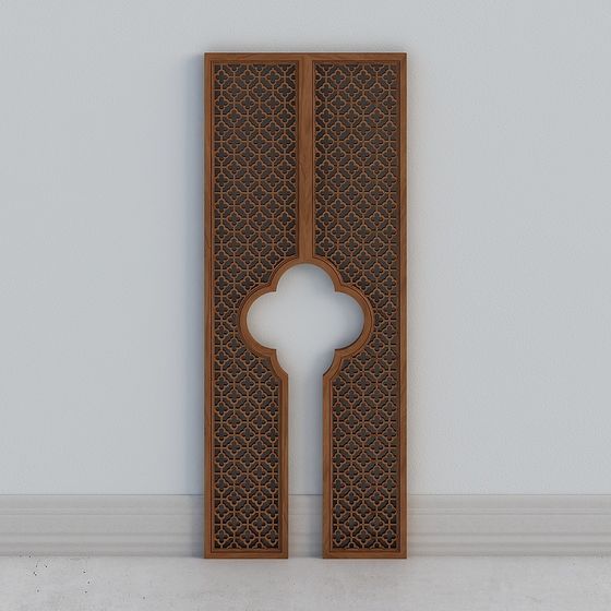 Arabesque Door 3D model