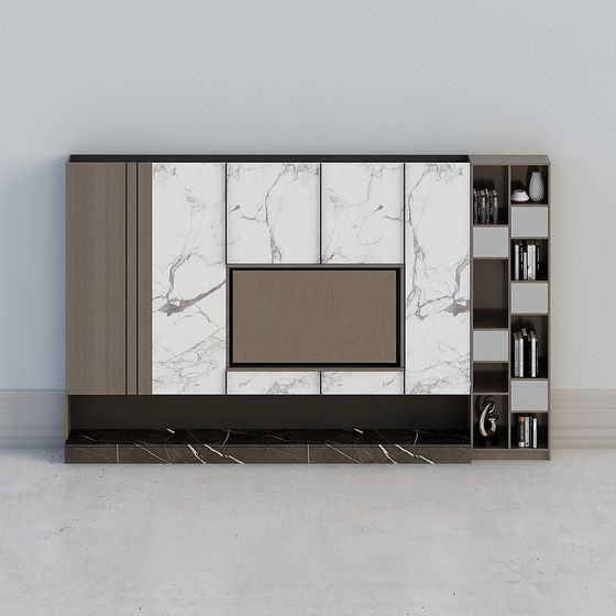 Pared de fondo de TV