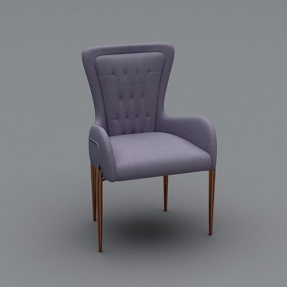 Elegant 3D Chair Model with Modern Aesthetics