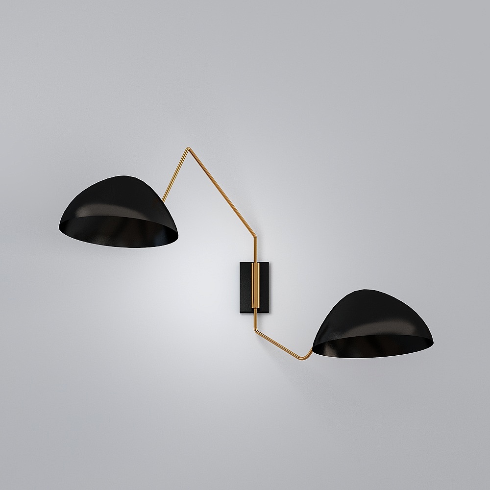 現代的 創造的な壁ランプ