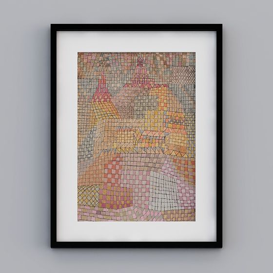 Urban Puzzle 3D Model for Creative Projects