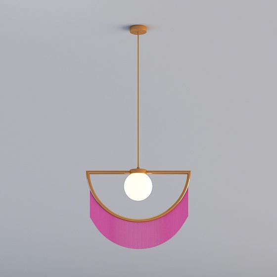 Unique Low-Poly Chandelier 3D model for Modern Interiors