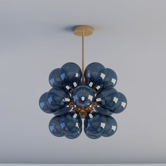 Le XG-9112 a des chandeliers au design nordique avec des lampes en verre créatives pour la chambre d'enfant qui veulent illuminer les chandeliers de chambre à coucher minimalistes post-modernes