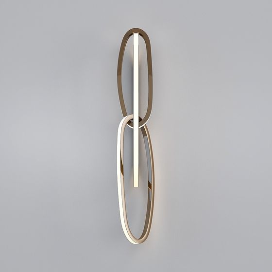 Interwoven Rings 3D model